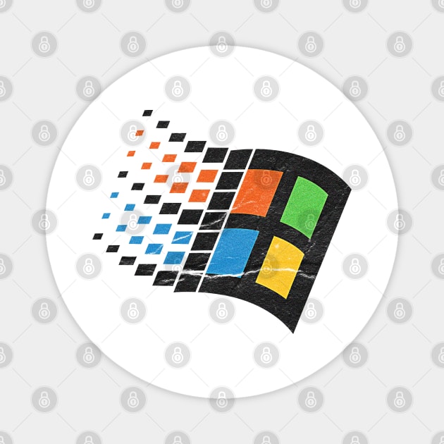 windows logo Magnet by HocheolRyu